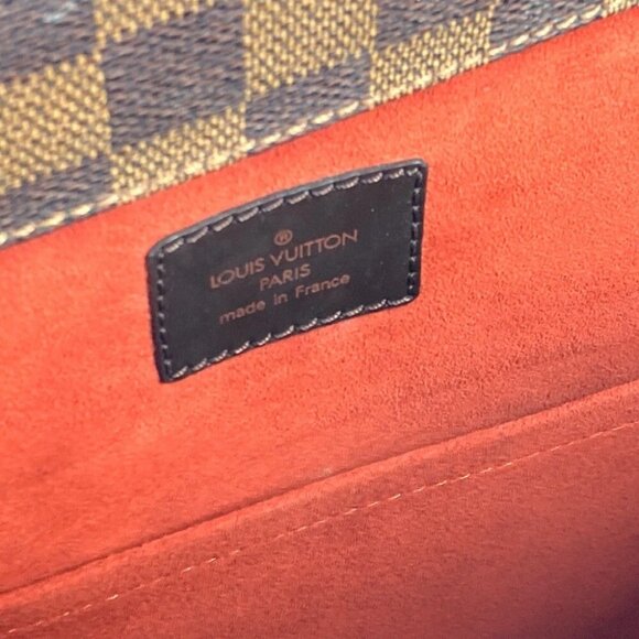 LOUIS VUITTON N51124 Damier Parioli GM Tote Bag Shoulder Bag Canvas Ebene Brown - Picture 15 of 16